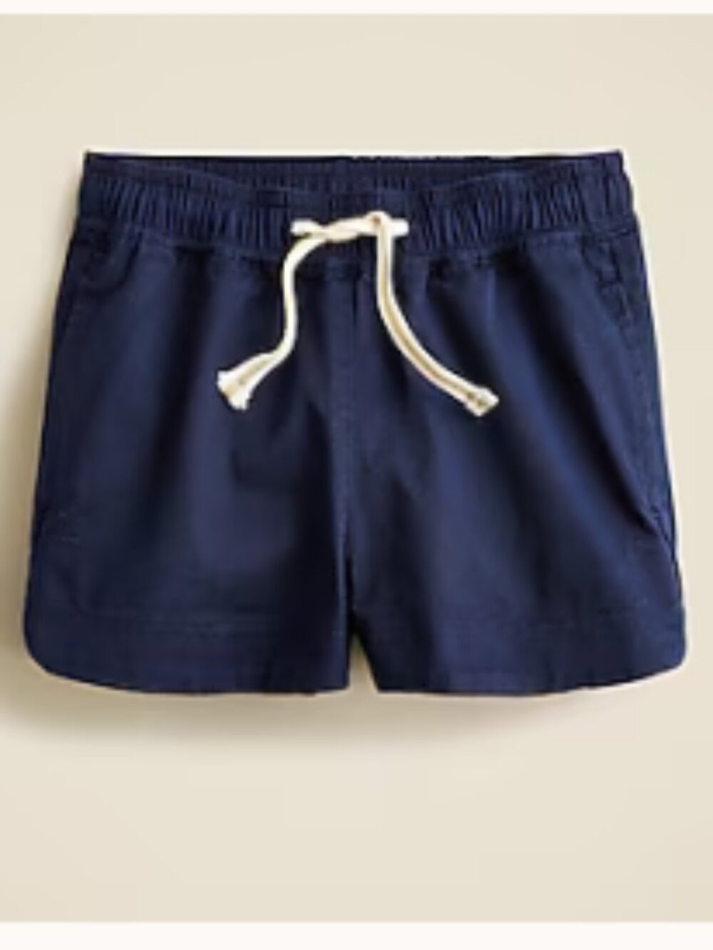 J. Crew Crewcuts Girls Chino Shorts Navy Blue Size 5 NWT NEW